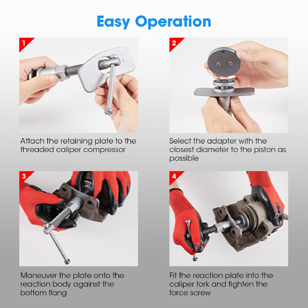 22 PCS Brake Caliper Press Tool Kit Z1929