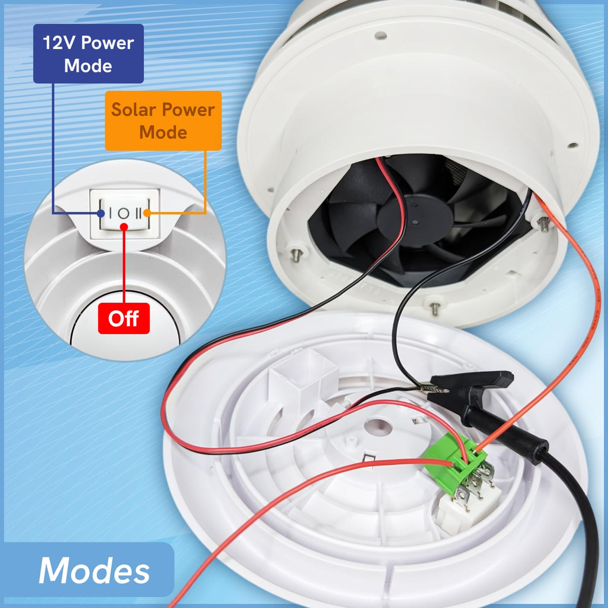 Solar Roof Vent Fan A5471