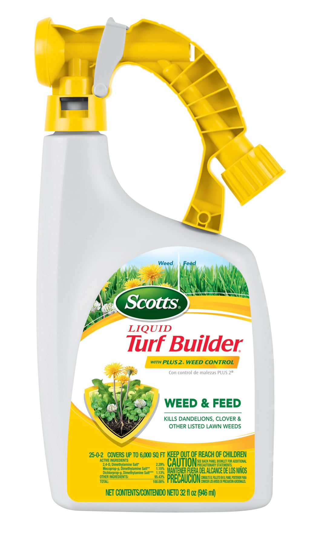 Liquid Turf Builder Plus 2 Weed Control 32 fl. oz. F655904