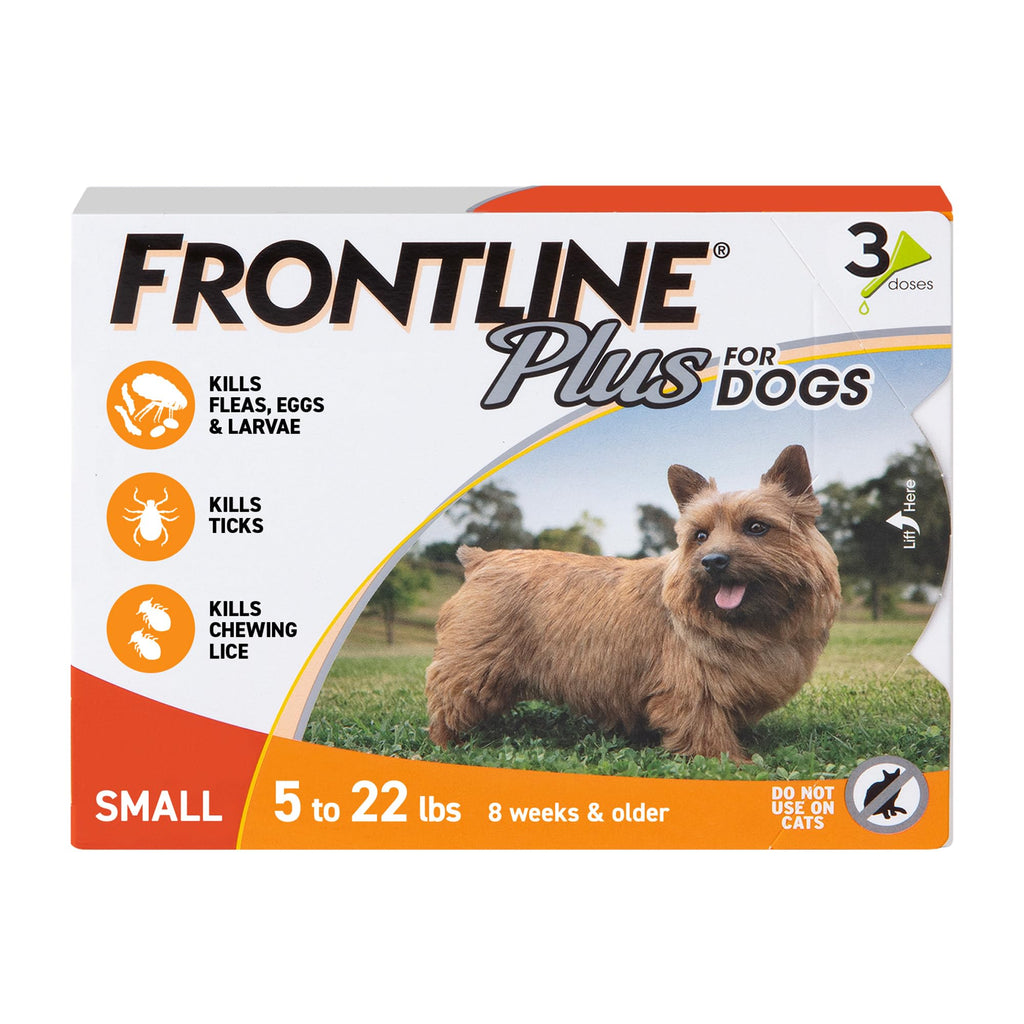 Flea & Tick Spot Treatment for Small Breed Dogs 5-22 lbs O55815