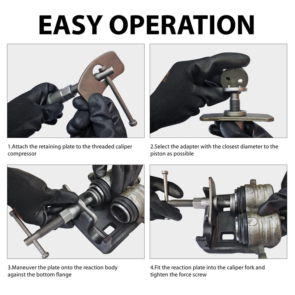 22 PCS Brake Caliper Press Tool Kit Z1929
