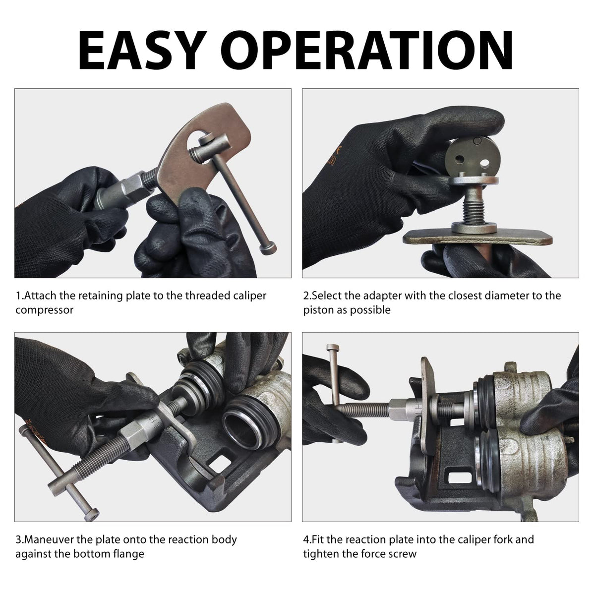 22 PCS Brake Caliper Press Tool Kit Z1929