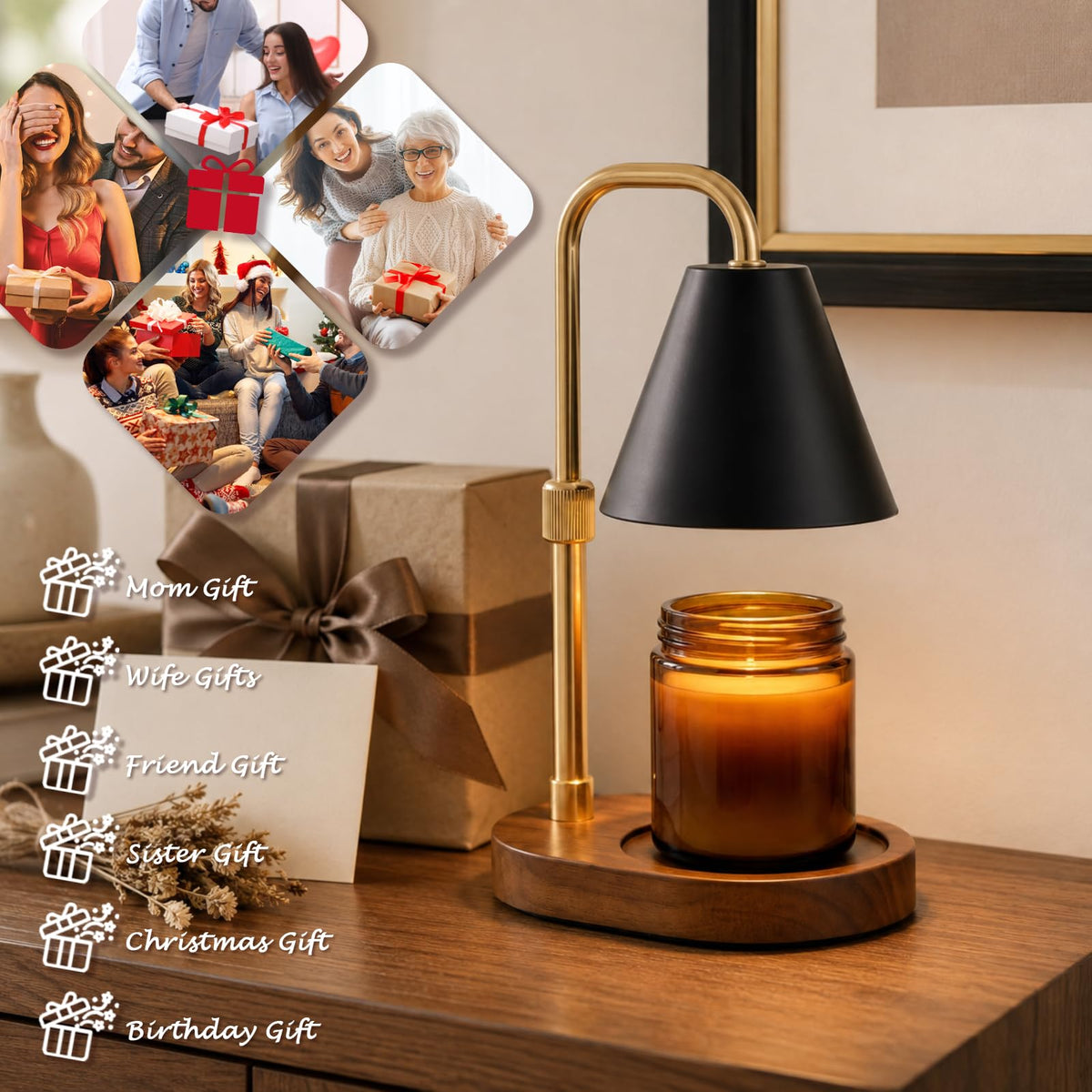 Candle Warmer Lamp Timer Height Adjustable A917