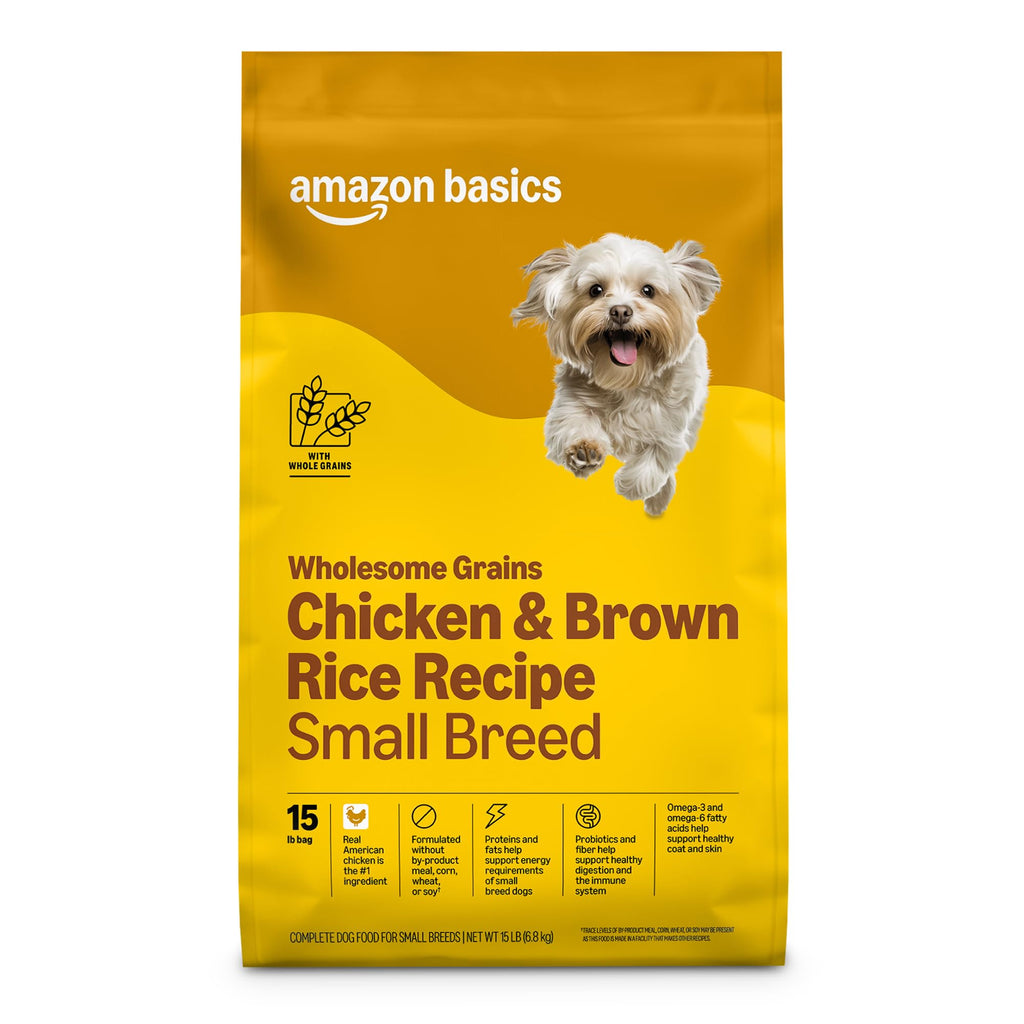 Chicken and Brown Rice Dry Dog Food 15 lb Bag U268609