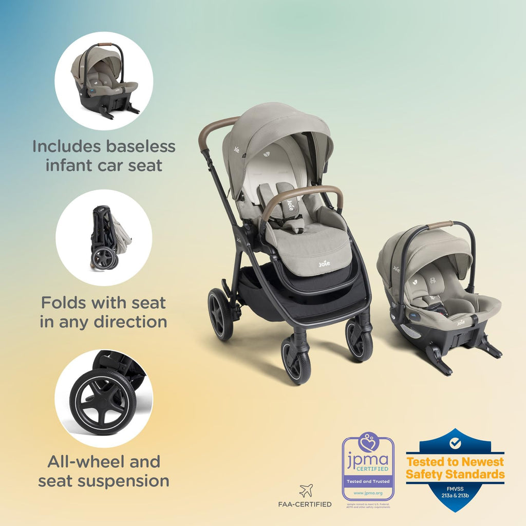 4-in-1 Stroller & Car Seat Travel System X53481