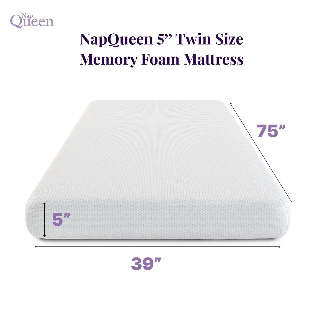 5 Inch Twin Memory Foam Mattress D40423
