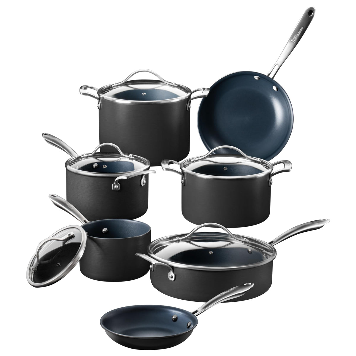 12-Piece Titanium Cookware Set W8595