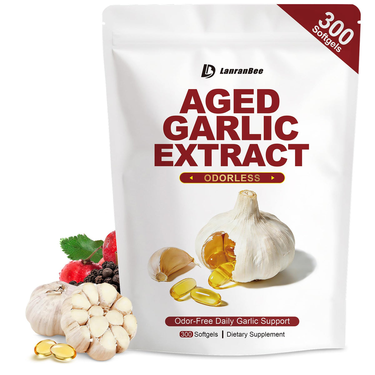 Aged Garlic Extract 750mg Softgels K137851