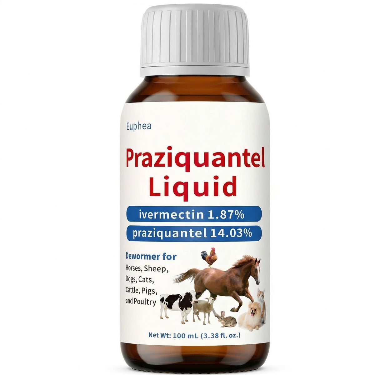 Praziquantel Dewormer 100 mL K603020