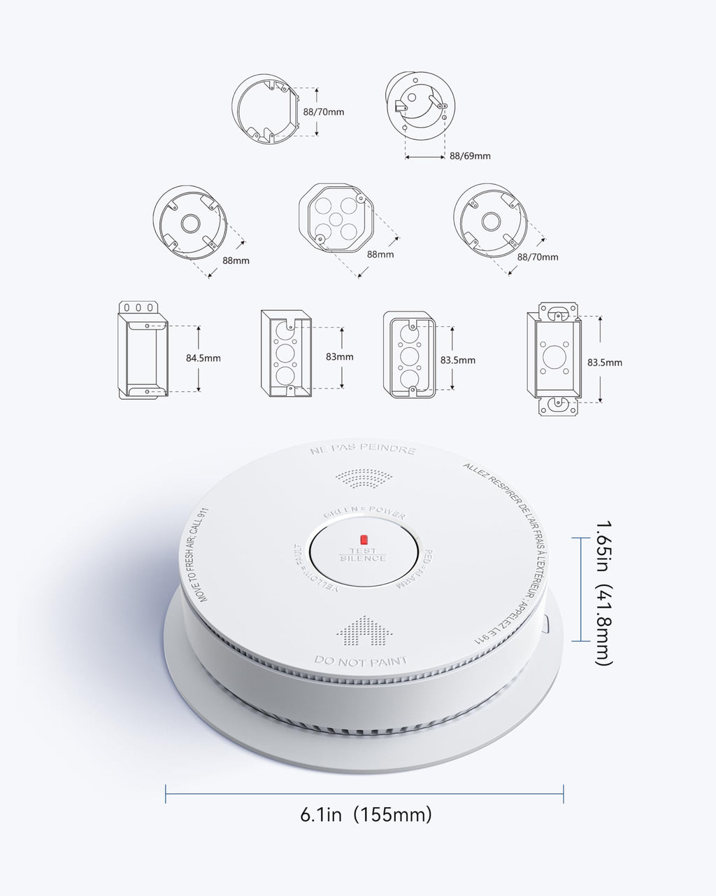 Smoke & Carbon Monoxide Alarm L156811