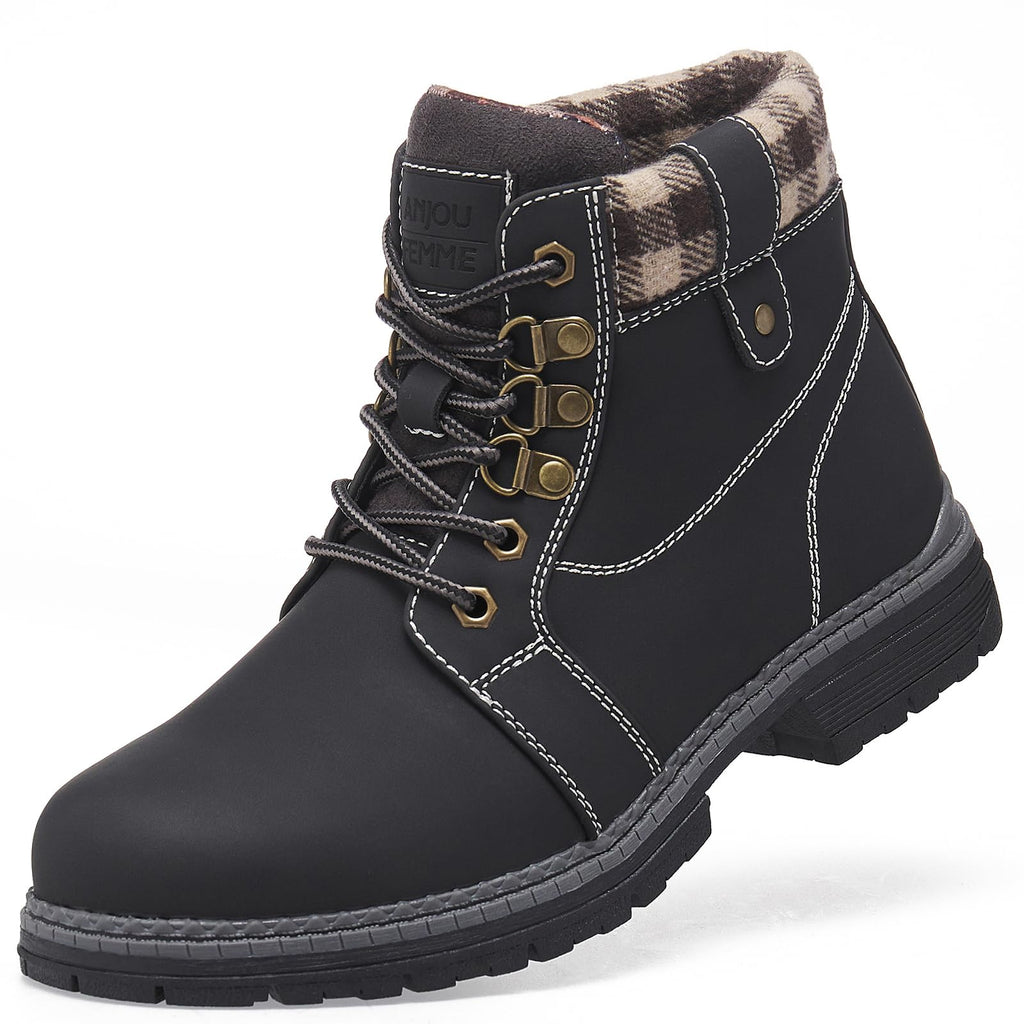 Waterproof Lightweight Fur Lined Hiking Boots N756185