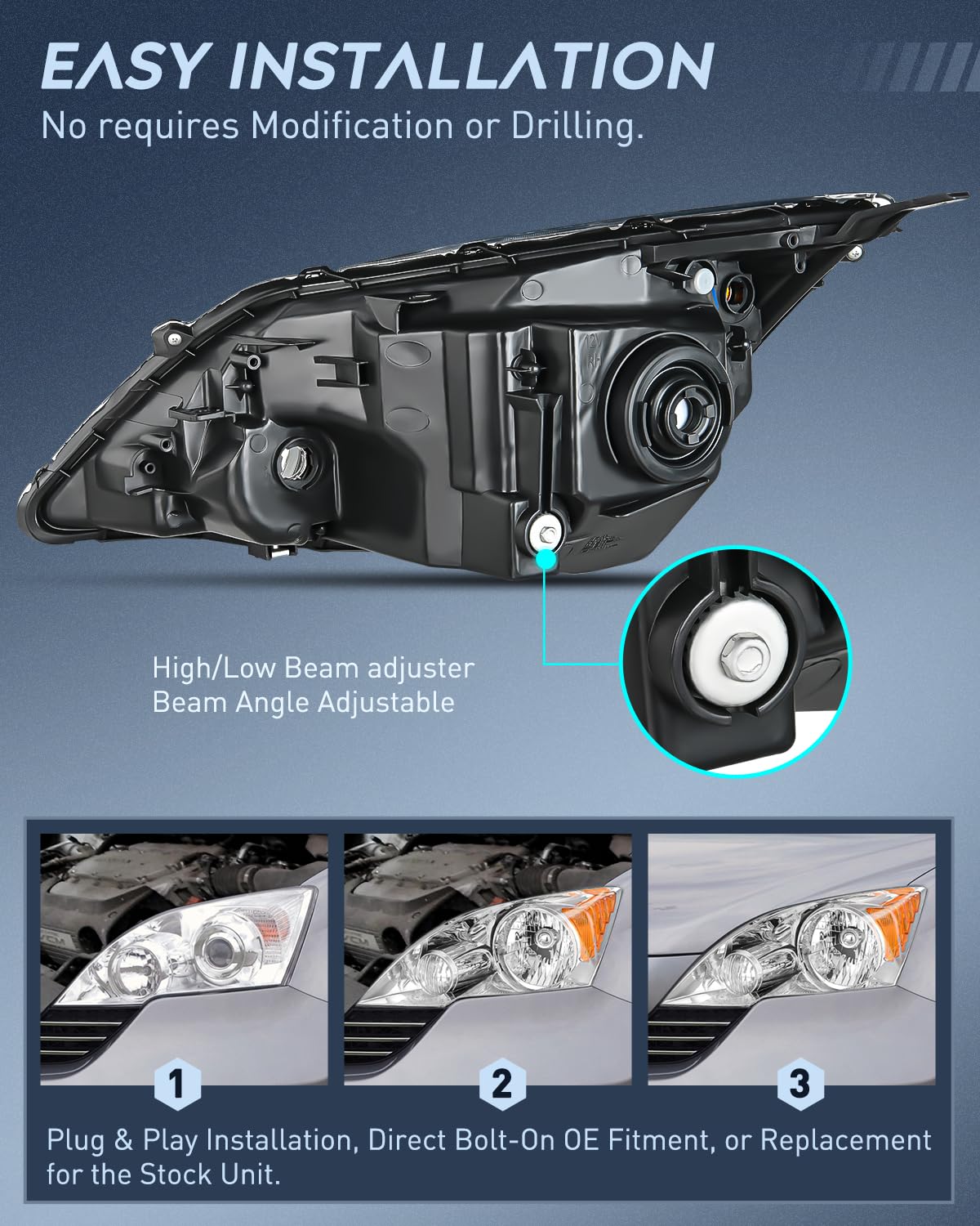 Headlights Assembly V195