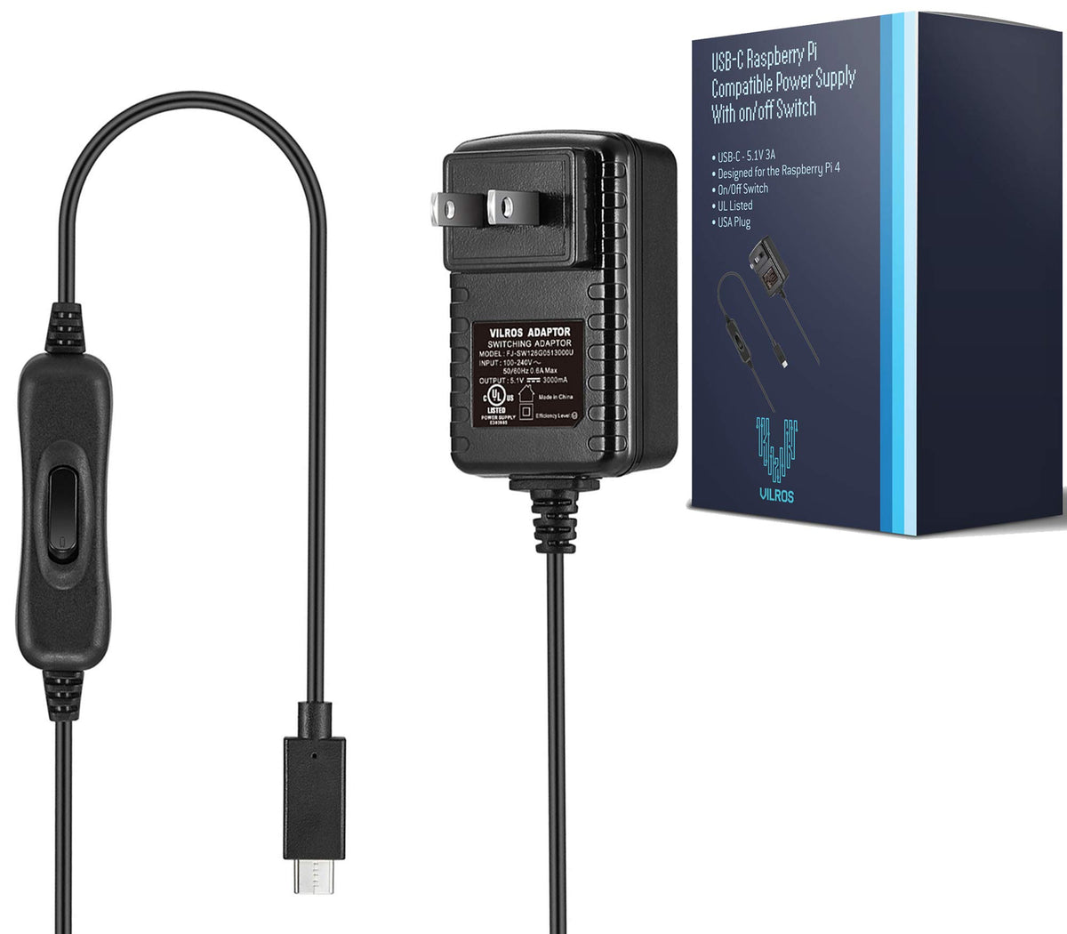 Raspberry Pi 4 Starter Kit with 64GB Micro SD Card C3385