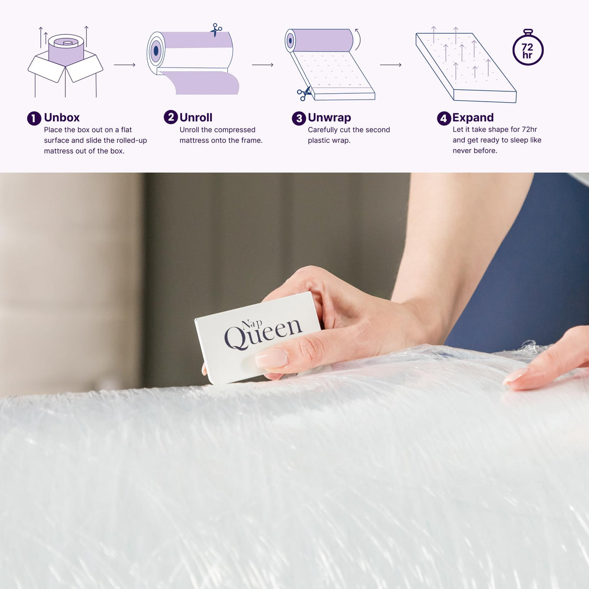 5 Inch Twin Memory Foam Mattress D40423