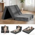 6 inch Tri Fold Twin Size Memory Foam Mattress J631772