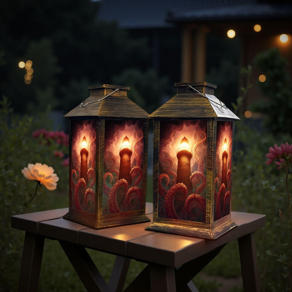 Solar Outdoor Hanging Lantern C905548