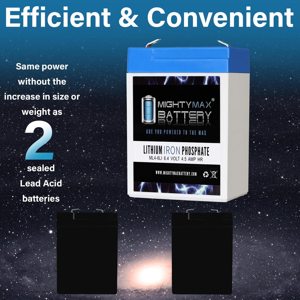 6V 4.5AH Lithium Replacement Battery G788320