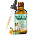 Flea and Tick Drops Supplement with Multivitamins & Omega-3 60ml P33692