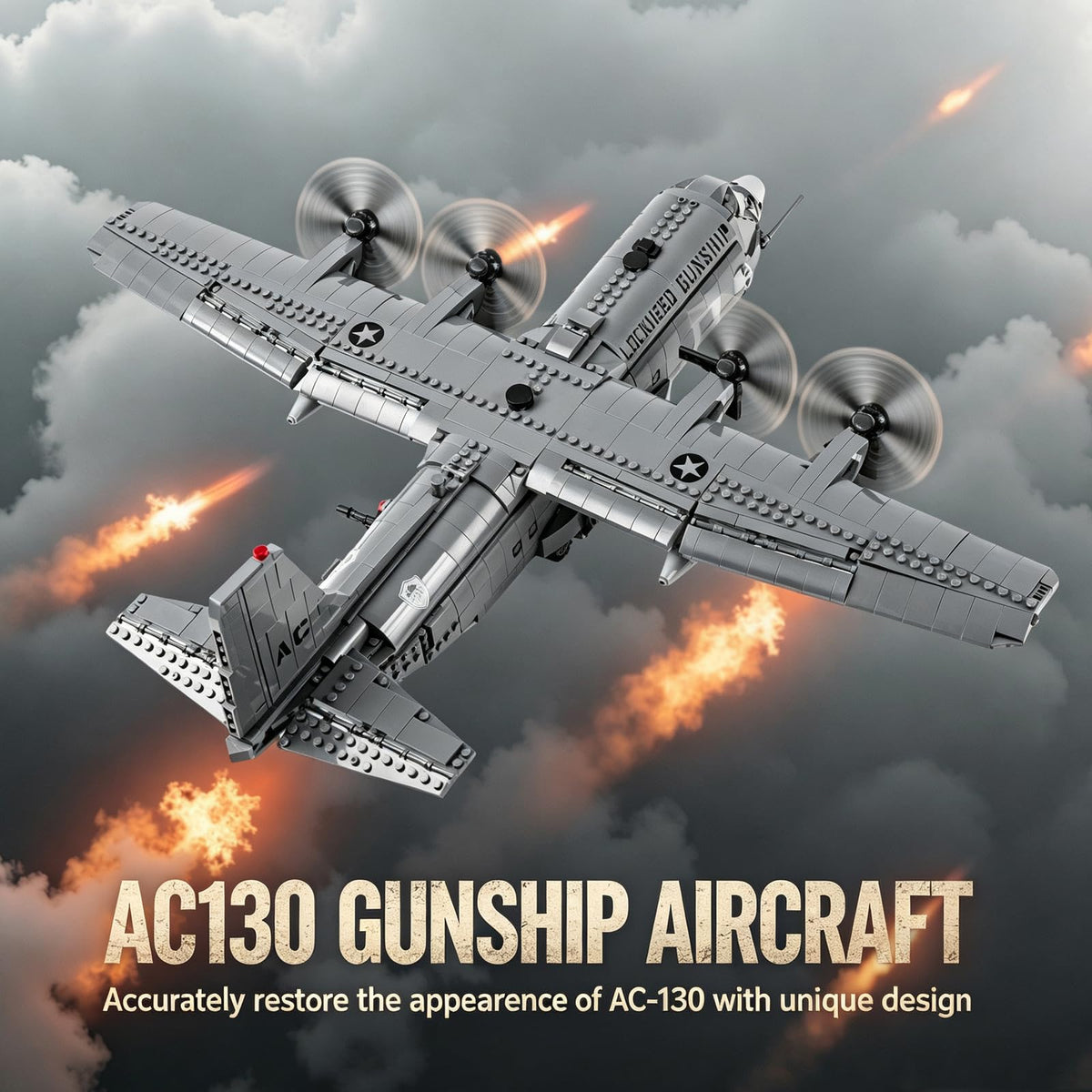1713 Pcs Airplane Building Block Set F5940