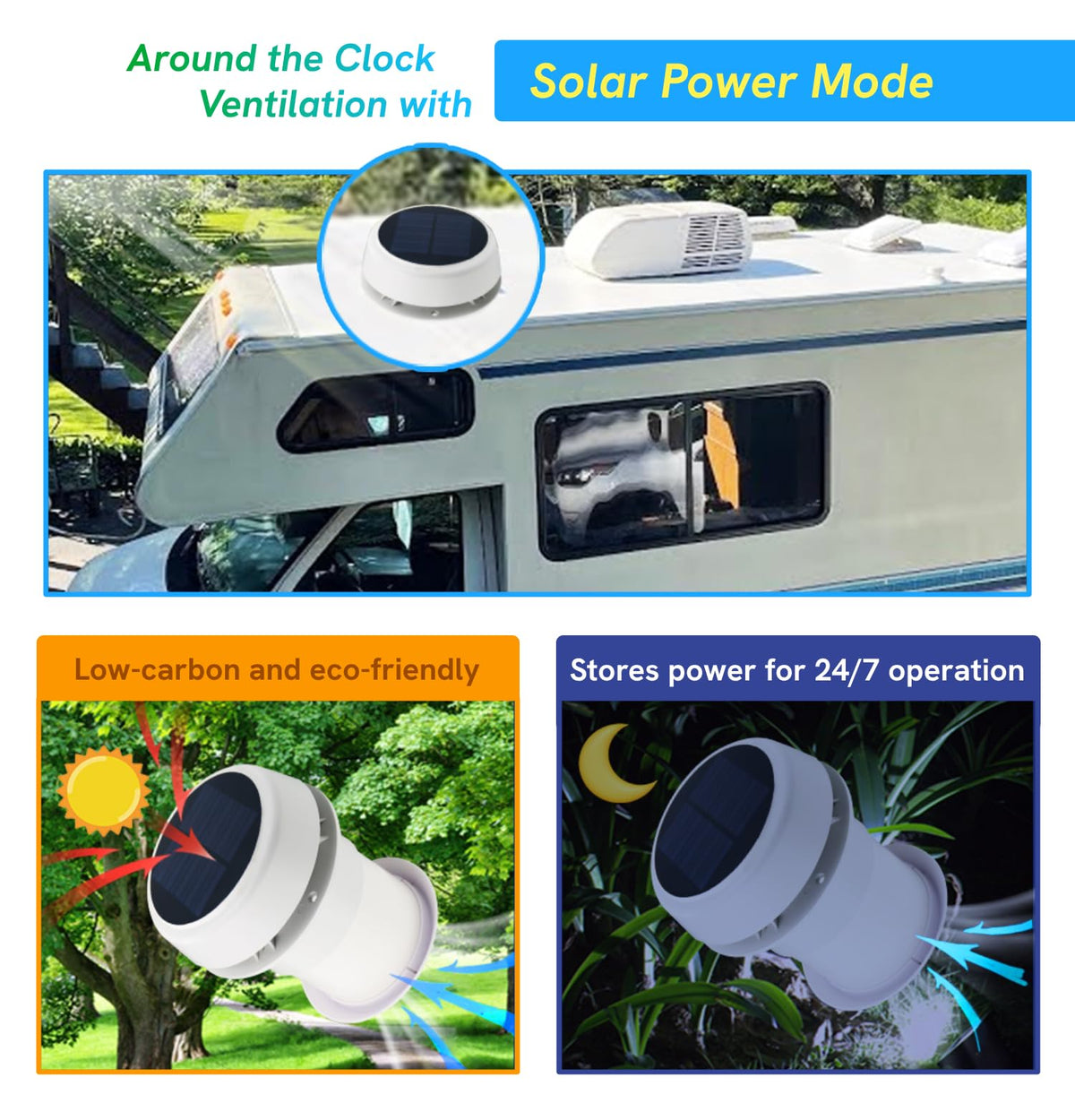 Solar Roof Vent Fan A5471