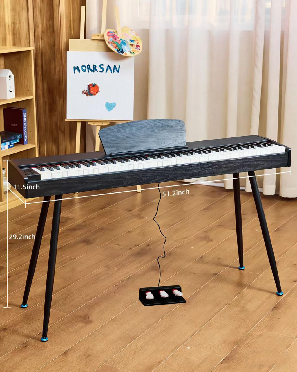 88 Key Weighted Digital Piano T982263