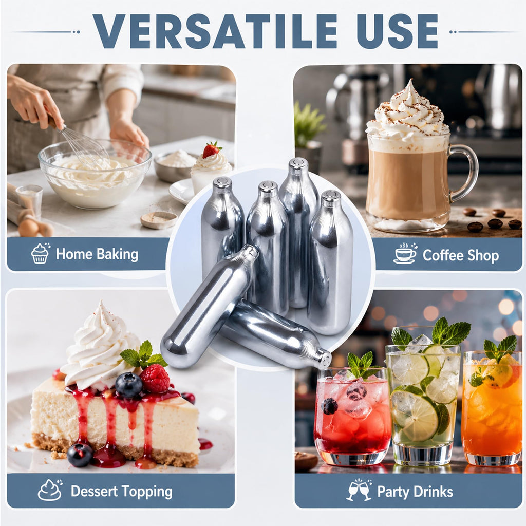 Cream Dispenser Cartridges 10-Pack Steel R199792