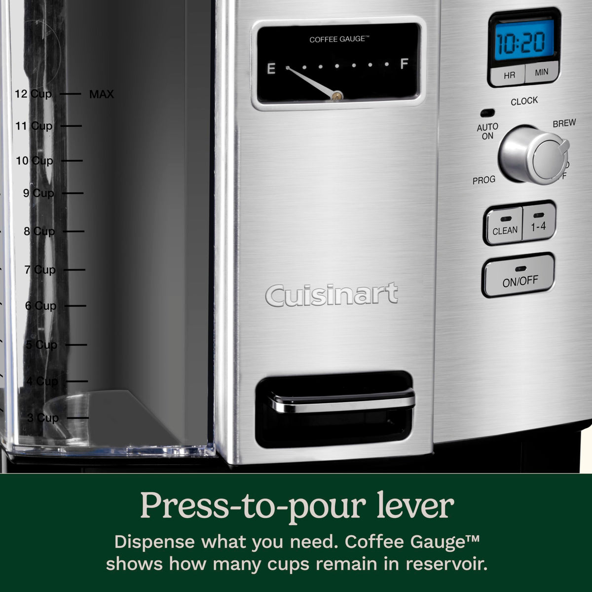 Programmable Self-Cleaning 12-cup Drip Coffee Maker T554184