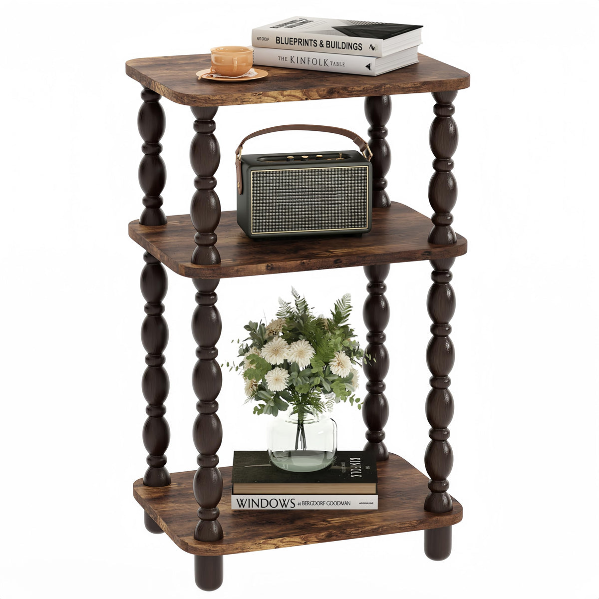 3-Tier Narrow End Table I977613