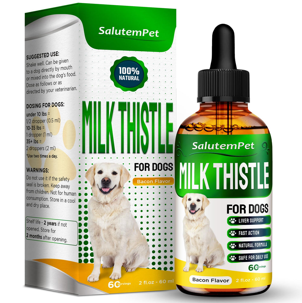 Milk Thistle Dog Liver Supplement 2 Oz X39860