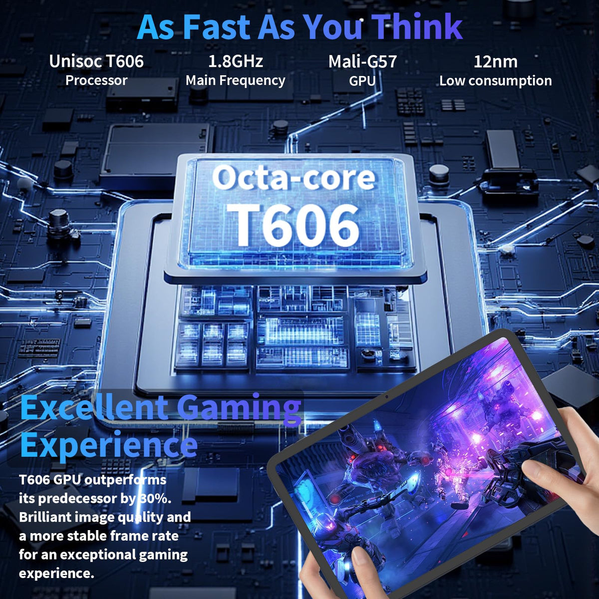 10 Inch Android Tablet with Keyboard O310