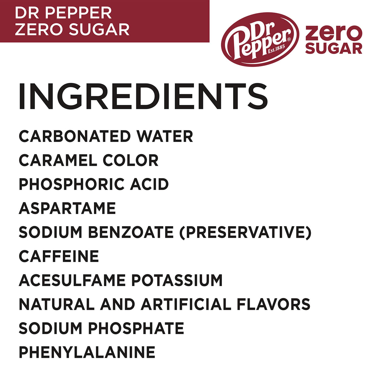 Zero Sugar 12 Ounce 12 Count J47132