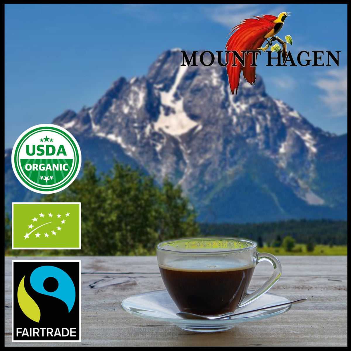 Organic Freeze-Dried Instant Coffee 3.53oz Jar A12267