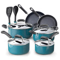 12-Piece Nonstick Induction Compatible Cookware Set B88117