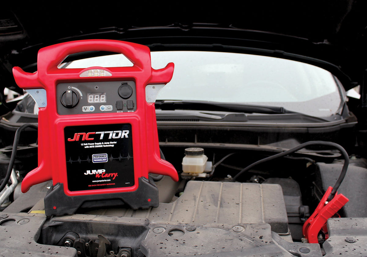 Red 1700 Peak Amp 12 Volt Jump Starter C354