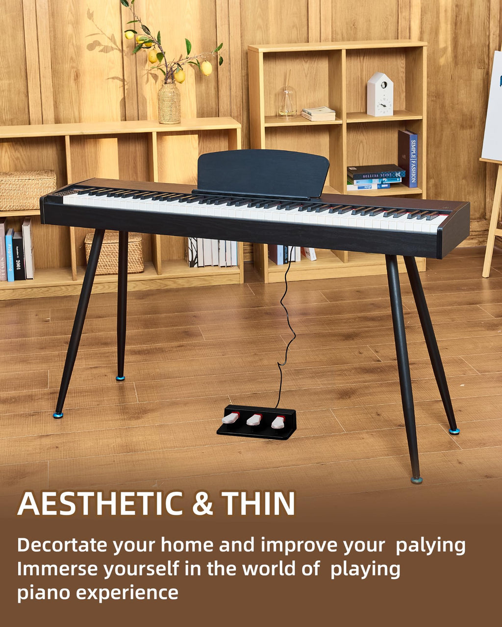 88 Key Weighted Digital Piano T982263