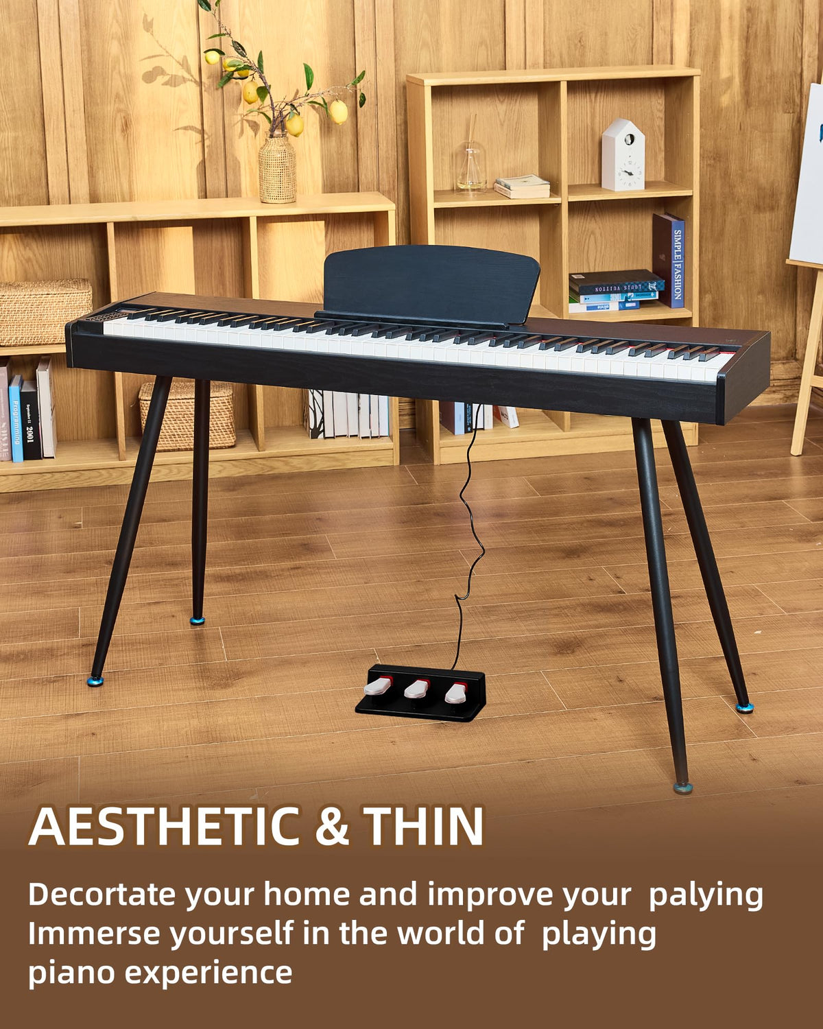 88 Key Weighted Digital Piano T982263