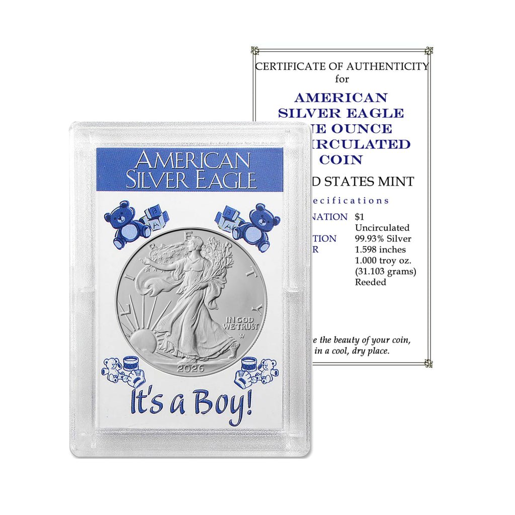 2026 U.S. Silver Eagle 1 oz Brilliant Uncirculated J34505