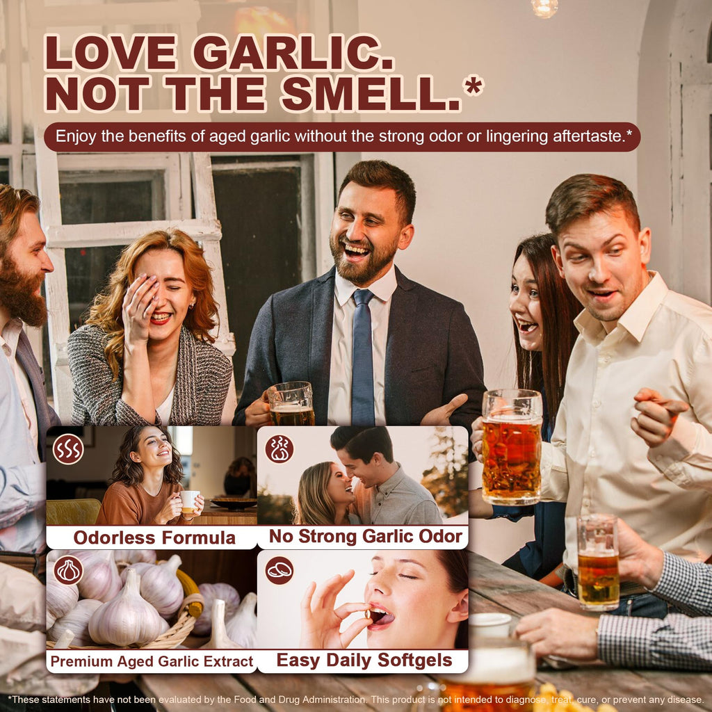 Aged Garlic Extract 750mg Softgels K137851