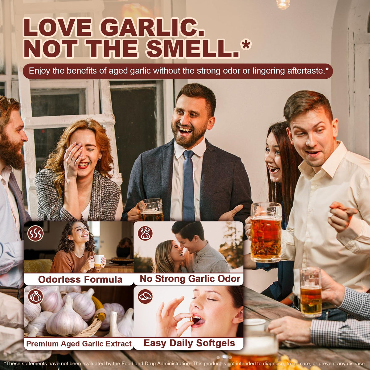 Aged Garlic Extract 750mg Softgels K137851