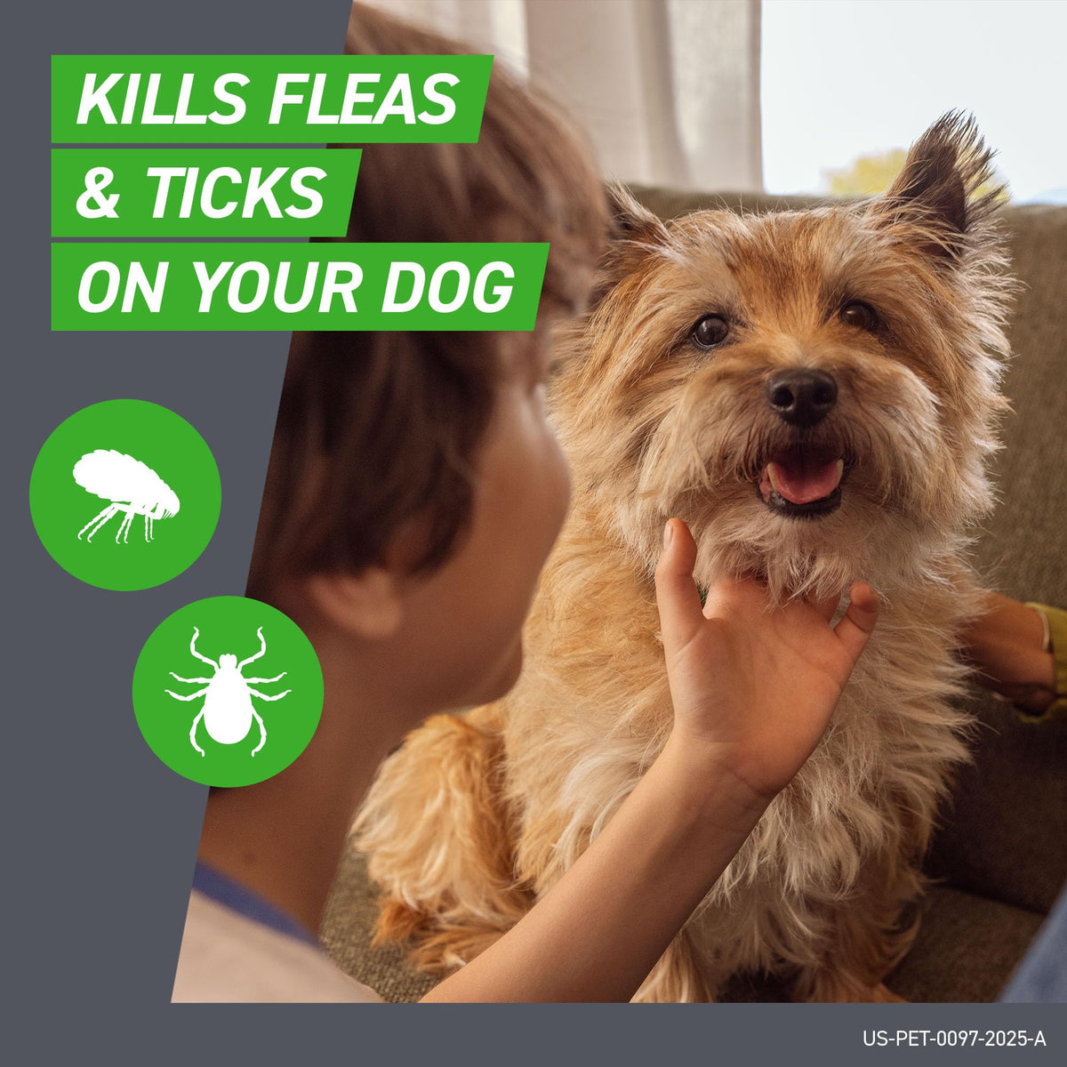 Flea & Tick Spot Treatment for Small Breed Dogs 5-22 lbs O55815