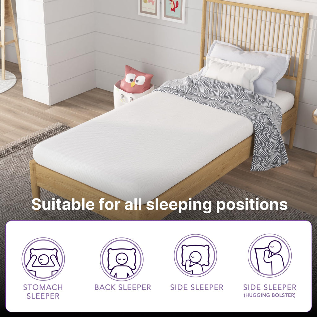 5 Inch Twin Memory Foam Mattress D40423