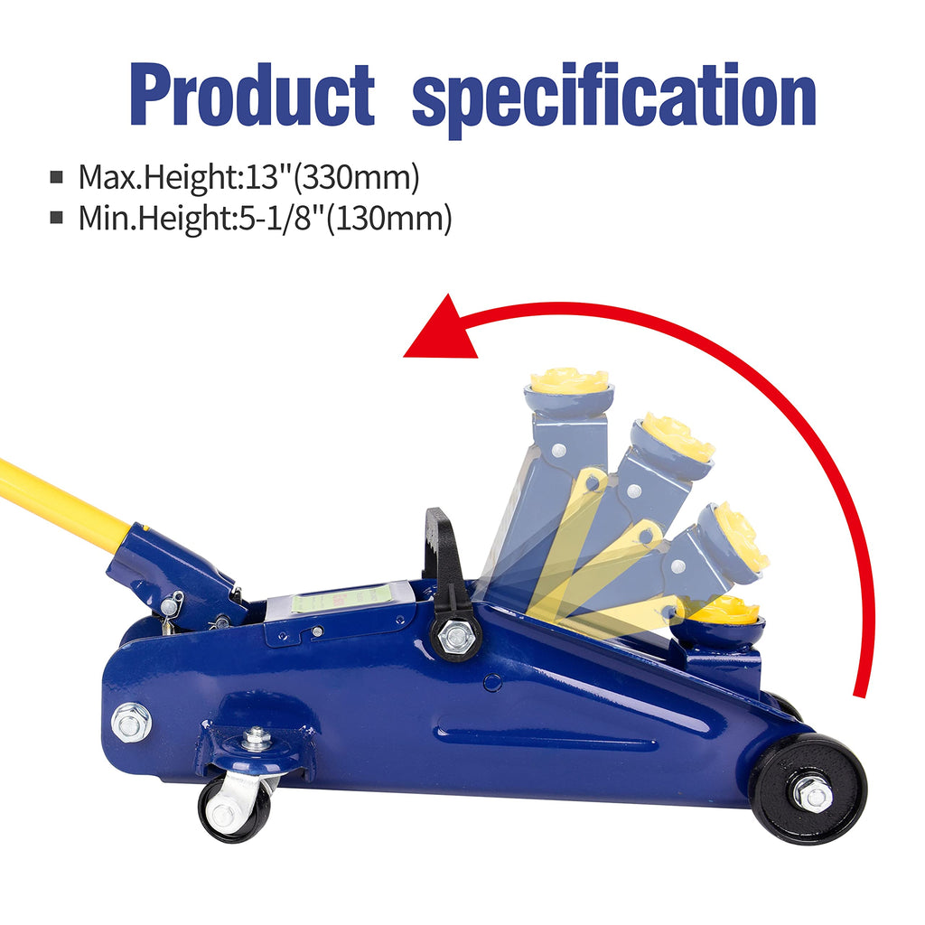 2-Ton Hydraulic Floor Jack H78320
