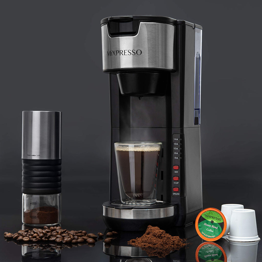 Black Single Serve Coffee Maker 30 oz E165288