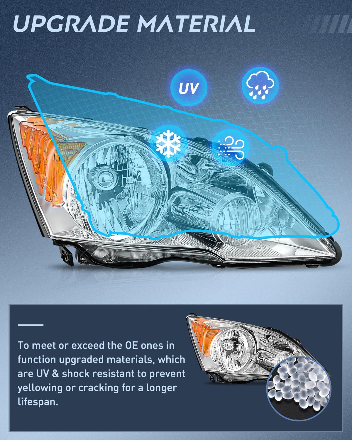 Headlights Assembly V195