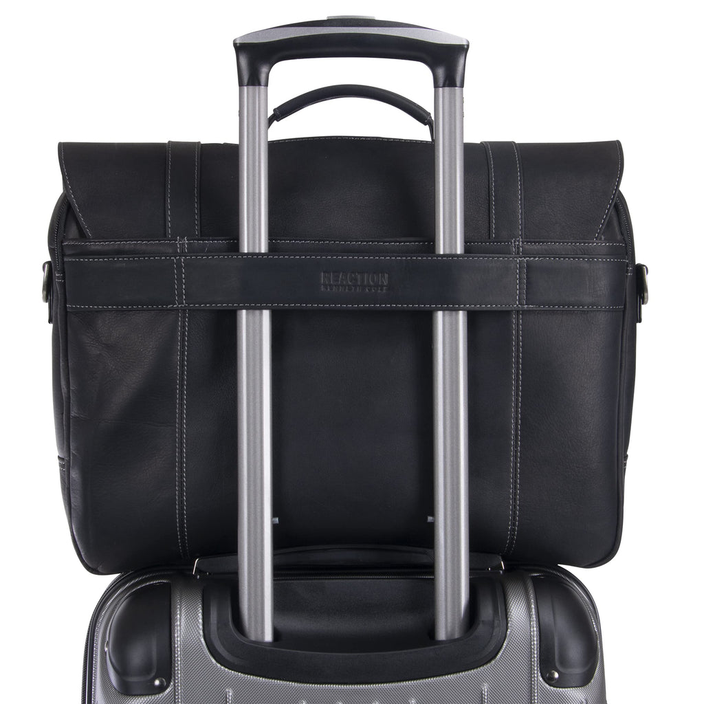 Leather Laptop Messenger Bag Y21142