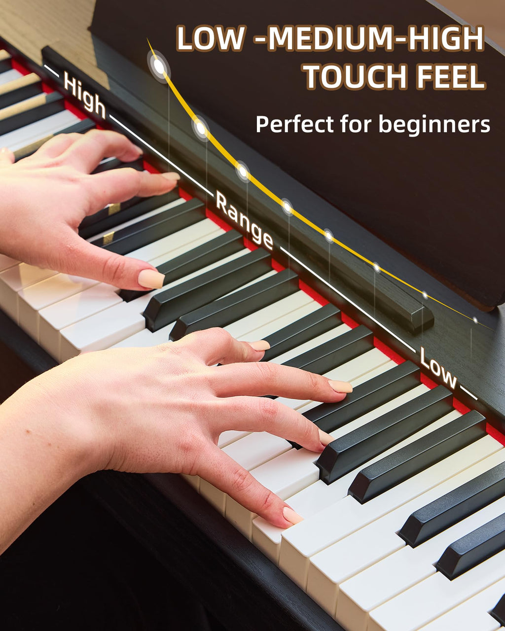 88 Key Weighted Digital Piano T982263