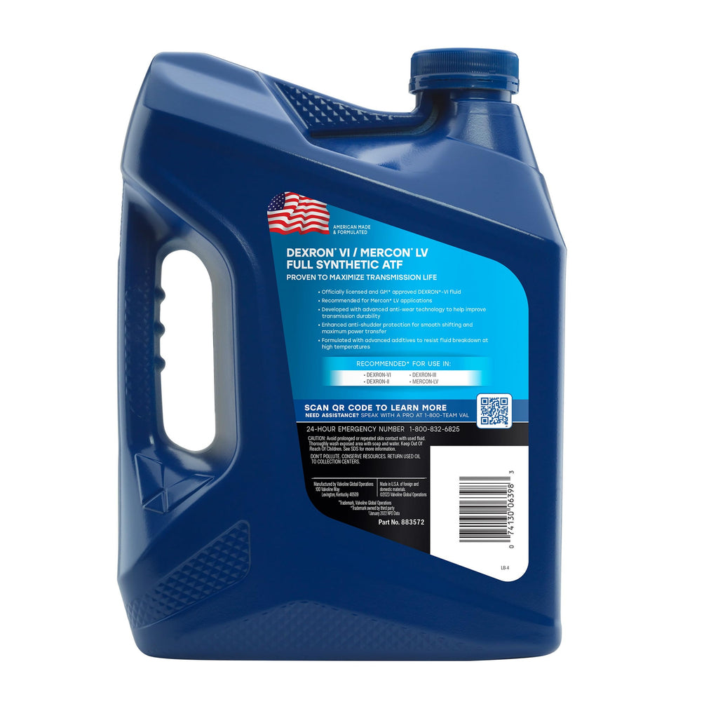 Full Synthetic Automatic Transmission Fluid 1 Gallon W5082
