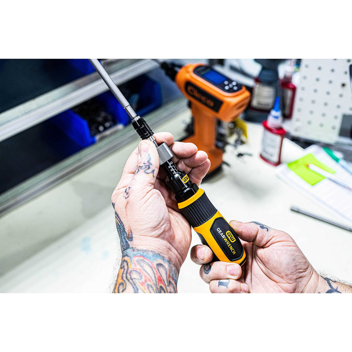 1/4" Drive Torque Screwdriver 5-25 in/lbs B63536