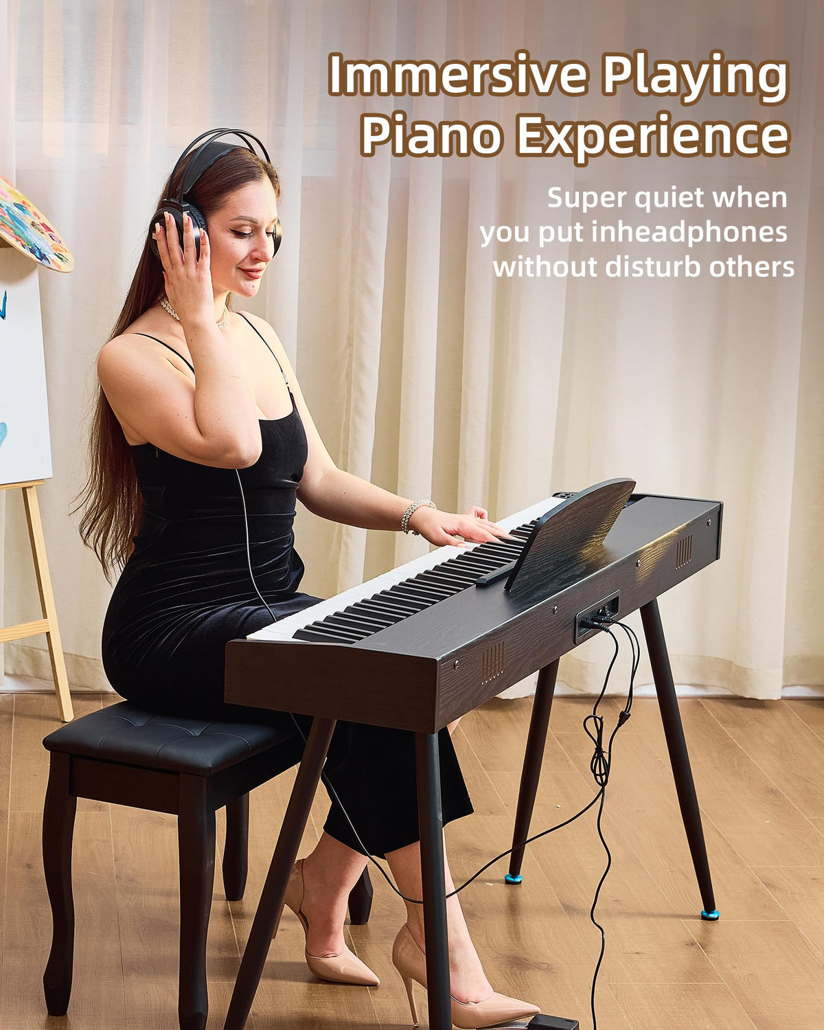 88 Key Weighted Digital Piano T982263