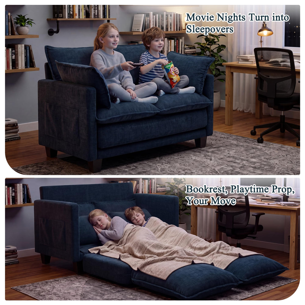 49" Convertible Sofa Bed O452